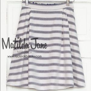 Matilda Jane Simply Striped Skater Skirt, NWOT, XL